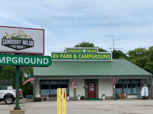 Sandusky Rv Resort Park Map | Sandusky Milan RV Park