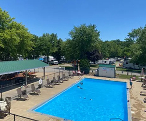 Heated swimming pool Heated swimming pool